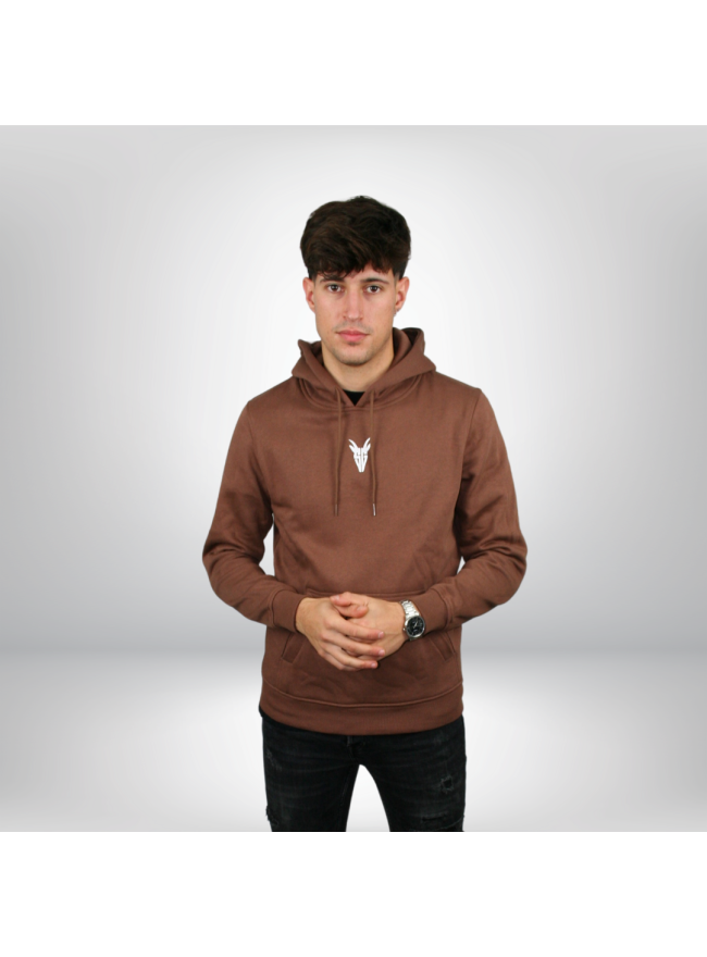 SUDADERA MARRON