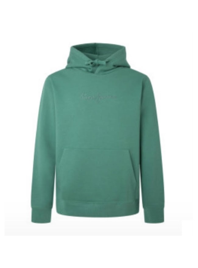 SUDADERA PEPE JEANS JOE VERDE CON CAPUCHA