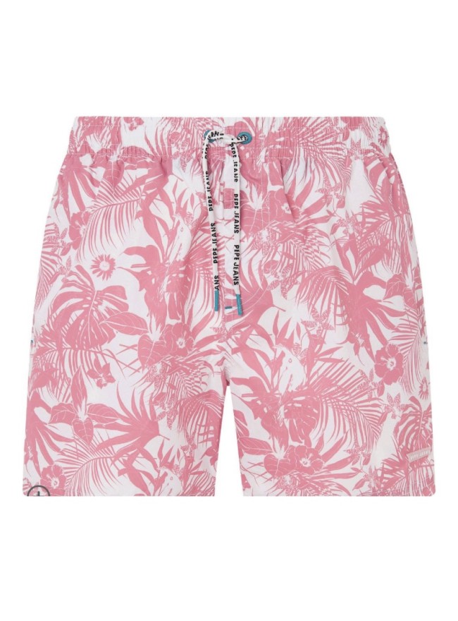 BAÑADOR PEPE JEANS HIBISCUS ROSA