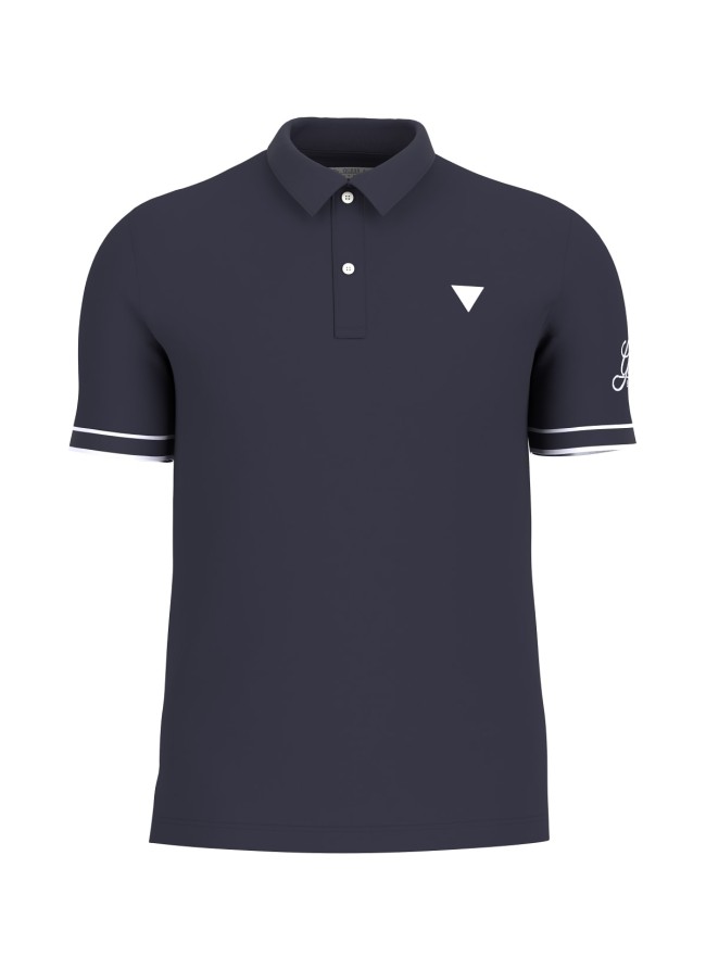 POLO GUESS MARINO MANGA CORTA